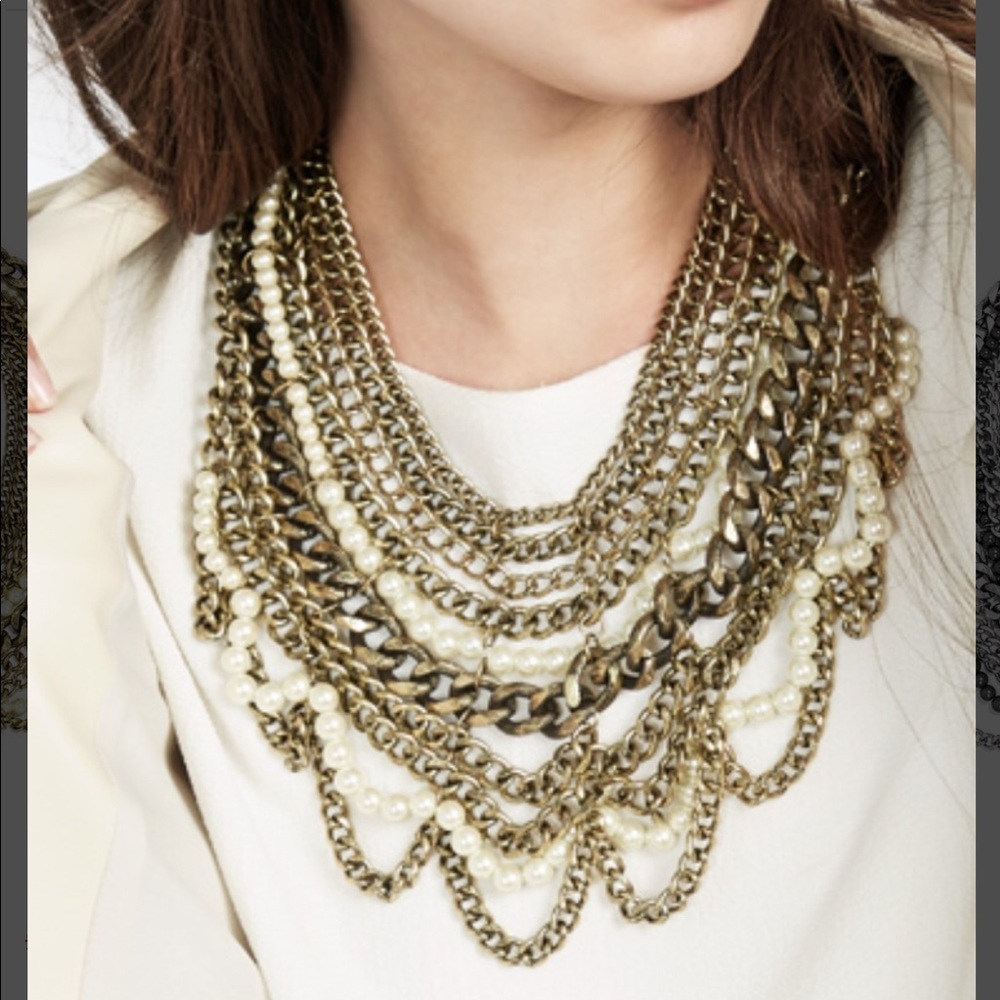👀New Without Tags BaubleBar Courtney Bib Necklace